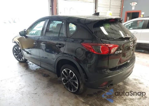 2016 Mazda Cx-5 Grand Touring из США, поврежденный, VIN JM3KE2DY4G0629526